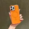 Funda magnética para teléfono con patrón de ondas, adecuada para Apple 17Promax, simple y de nicho estilo Ins para 16/13/14, moderna