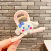 Pasador para el Cabello de Niña Pinza de Tiburón Niña Linda Dibujo Animado Pinza Dopamina Adorno para el Cabello Parte Trasera de la Cabeza de Niña