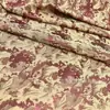Cerca del punto de la torre de agua satén de imitación de seda con caída de dos colores estilo nacional chino Hanfu cheongsam mejorado tela jacquard