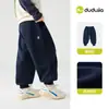 Pantalones Infantiles Dudu Pantalones Deportivos para Niños Pantalones Largos para Niñas Casuales Otoño Pantalones de Punto para Bebé Estilo Otoño Ropa Infantil