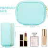 Estuche de Maquillaje Impermeable de Cuero PU Transfronterizo, Estuche de Maquillaje de Almacenamiento Conveniente con Espejo y Luz, Estuche de Maquillaje de Lujo de Gama Alta, Maleta