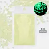 Amazon Polvo Gel Brillantina para Cara Cuerpo Lentejuela Mariposa Estrella de Cinco Puntas Arte de Uñas Lentejuela Resina Manualidades Relleno de Cáñamo Flujo