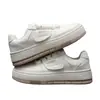 Zapatillas de Moda Casual de Diseño de Nicho 2024 Combinan con Todo Zapatos de Mujer Primavera y Otoño Nuevos Zapatos Blancos Suela Gruesa con Zapatos de Falda
