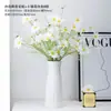 Flor Artificial Camomila Margarida Flor Artificial Decoração de Mesa para Sala de Estar Enfeites Florais Decorativos Adereços para Fotos Desktop