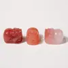 Acessórios de Pingente de Ágata de Fonte de Sal Natural, Contas Soltas de Cristal, Materiais Artesanais para DIY, Acessórios para Pulseira