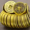 4.3cm cobre puro accesorios de moneda de cobre grande antiguo antiguo cinco emperadores dinero buena fortuna negocio próspero accesorios a granel