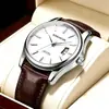 Auténtico de Moda Tendencia Acero Correa Hombres Calendario Impermeable Correa Reloj Reloj Taobao Aliexpress Modelo Más Vendido