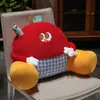 Cojín suave para mesita de noche con respaldo grande para cama de niños, cojín de lectura, cojín de soporte lumbar, cojín decorativo para sofá, almohada para estudiante de dormitorio