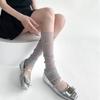 Calcetines de lazo franceses de verano Malla fina de carne Malla fina Brillante Protector solar Manga Manga de pierna de seda brillante Montón Hackeo Hack Hack
