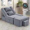 Sofá eléctrico para pedicura, bañera de pies, lavapiés, sofá para manicura, silla, masajeador de pies, reclinable para pestañas, centro de baño, cama de masaje para pedicura