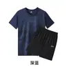 Novo Conjunto Esportivo de Verão para Homens, Roupas de Secagem Rápida, Roupas Casuais Soltas para Corrida, Camiseta, Conjunto de Badminton de Manga Curta para Mulheres