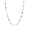 Estilo Chinês estilo antigo all-match cor peso colorido esmalte artesanato colar pulseira terno aço titânio 18K ouro clavícula cadeia
