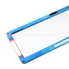 Fábrica de origem modificação de carro Filipinas moldura de placa de licença azul tostada moldura de placa de licença Sudeste Asiático venda quente