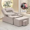 Sofá para Salón de Uñas y Pestañas, Sillón Reclinable, Tina para Pies, Pedicura, Limpieza de Oídos, Baño, Cama de Masaje para Pies, Sofá de Masaje para Pies, Cama de Masaje Eléctrica
