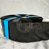 Tubo termoencogible de PVC azul negro ancho de 140 mm x 88 mm, manguito de embalaje de batería directo de fábrica, película termoencogible