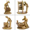 Set de Ocho Piezas de Té Tieguanyin Mascota de Té de Resina Tienda de Té Ornaments Cero para Ceremonia del Té Manualidades Adornos para el Hogar Adornos