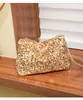 Bolso de Hombro con Lentejuelas Estilo Coreano 2025, Bolso de Axila, Bolso Dumpling, Bolso de Mano para Mujer, Pieza Versátil