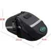 Bolsa Trasera para Bicicleta B-Soul, Bolsa para Tubo de Asiento de Bicicleta de Montaña y Carretera, Bolsa para Asiento, Bolsa de Herramientas para Sillín, Bolsa Trasera para Ciclismo
