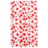 Bolsas Opp de Seda Engrosada 1.8 con Forma de Corazón Rojo para Lingotes, Bolsas para Barras de Oro, Bolsas de Regalo, Bolsas Planas, Bolsas Transparentes
