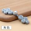 Le Mei Cheongsam Fivela Botão Pérola Fivela Quatro Rodas Estilo Nacional Botão Tecido à Mão Vintage Hanfu Fivela Decorativa Acessórios