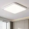 Luz de Techo LED, Modelo Delgado, Inteligente, Moderno, Estilo Minimalista, Espectro Completo, Protección Ocular, Ultra Brillante, Adecuado para Dormitorio, Estudio, Sala de Estar, Pasillo