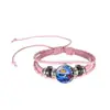 Pulsera de Cuero Unisex para Chica Cazadora de K-Pop, Pulsera de Mano Trenzada Multicapa con Cuentas Negras para Fans, Merchandising de Anime