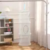 2026 Nuevo Modelo Cesta Plegable para Secado para Uso en el Hogar, Bolsa Colgante Portátil para Almacenamiento, Cesta de Secado de Tres Niveles para Ropa Interior y Calcetines al por Mayor