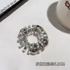 Elástico de Cabelo com Fio de Telefone, Fashion e Simples, Engrossado com Contas, Alta Elasticidade, Faixa de Cabelo Estilosa para Mulheres, Não Danifica o Cabelo