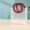 Bolsa de Presente Transparente de PVC de Alta Qualidade, Bolsa Tote para Cosméticos, Bolsa Embalagem para Lembrancinhas de Casamento em Plástico, Bolsa de Presente de Aniversário
