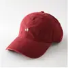 Gorra de Béisbol de Color Sólido con Bordado 3D de Letras Pequeñas de Marca de Moda, Gorra Versátil Casual Simple con Visera de Pato para Hombres y Mujeres