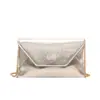 2026 Bolso tipo sobre para mujer Estilo coreano Hombro único Cruzado PU Debajo del brazo Bolso de dama Bolso de noche simple Bolso de noche tipo sobre