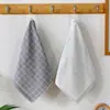 Fábrica de Gaoyang atacado algodão gaze quadrado macio absorvente liso quadrado pequena toalha para meninos e meninas