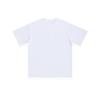 MAMINQIN Verano 210g Color Sólido Básico Camiseta de Manga Corta para Hombre y Mujer Simple Estampado para Grupo Camiseta Publicitaria Placa Ligera