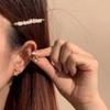 Plato de Incienso para Mosquitos Clip para la Oreja Sin Agujeros en la Oreja Sentido Avanzado Temperamento Simple Aretes de Joker Moda de Lujo Ligero Aretes Indoloros al Mayoreo