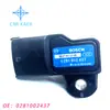0281002437 para Fiat Opel Zafira Bosch sensor de pressão e temperatura do coletor de admissão