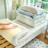 Conjunto de Roupa de Cama para Dormitório de Faculdade Três Peças 100% Algodão Novo 2026 Lençol de Cama de Solteiro Capa de Edredom Roupa de Cama Universal para Todas as Estações