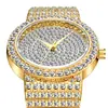MISSFOX nuevo comercio exterior Reloj de Mujer Dorado estilo coreano con diamantes de estrella reloj de cuarzo impermeable ventas directas de fábrica