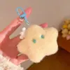Boneca Estrela Fofa de Pelúcia com Som Pequeno Pingente de Presente Chaveiro de Pelúcia Acessório para Bolsa de Menina Venda por Atacado