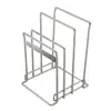 Estante Kabe de acero inoxidable 304 para tabla de cortar de cocina, estante de almacenamiento para tabla de cortar, soporte para tapa de olla y tabla de cortar en la encimera