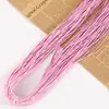 Banda elástica redonda de 0.8-2.0 mm, cordón elástico de látex colorido para joyería, manualidades hechas a mano y pulseras