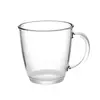 Suministro para hotel restaurante cafetería Taza de Leche para camping plástico transparente PC con asa taza de café