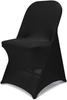 Funda de Silla Elástica Gruesa Personalizada Transfronteriza para Silla Plegable, Funda de Silla de Una Pieza para Conferencia de Hotel, Funda de Silla de Una Pieza para Boda al Aire Libre, Lote
