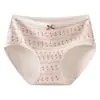 Algodón Puro 10A Antibacteriano Entrepierna Extendida 2025 Estilo Nuevo Fresa Lindo Cintura Media Algodón Puro Clase A Sin Costuras Ropa Interior para Mujer 7