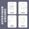 Nueva lámpara de escritorio LED para estudiantes, luz de estudio que protege los ojos, lámpara de lectura plegable para mesita de noche para dormitorio, recargable, temporizador inteligente, luz nocturna