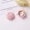 Flores Amarelas Pequenas de Início de Primavera Aglomerados de Flores de Pérolas em Gradiente Hortênsia Brincos DIY Presilhas de Cabelo Anéis Flores para Sapatos Fivelas de Sapato Acessórios