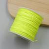 Una voluta de pulsera de pelo trenzado de mousse Un hilo de jade Pulsera tejida a mano DIY Colgante de collar Cordón para colgar Cuerda de mano Cuerda roja