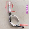Adecuado para Bujías de Encendido de Estufas de Gas, Sensores, Estufas de Concentración de Energía, Estufas de Gas Licuado, Accesorios para Estufas de Gas, Juego Completo