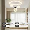 Lámpara de techo estilo crema francesa para dormitorio principal, romántica, con protección para los ojos, para sala de estar, lámparas colgantes, ambiente moderno y sencillo, Zhongshan