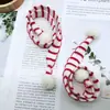 Mini Chapéu de Natal Pequeno Chapéu de Natal Garrafa de Bebida Decoração de Garrafa de Vinho Chapéu de Natal Cachecol de Natal Chapéu de Natal de Boneca