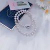 Set de Collar de Perlas de Agua Dulce Naturales de Plata s925 Regalo del 8 de Marzo Día de la Mujer para Mamá Accesorios para Collar Venta al por Mayor